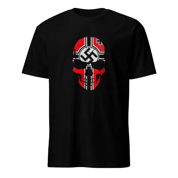 Flood Skull - Mens • T-shirt • Crew • Basic