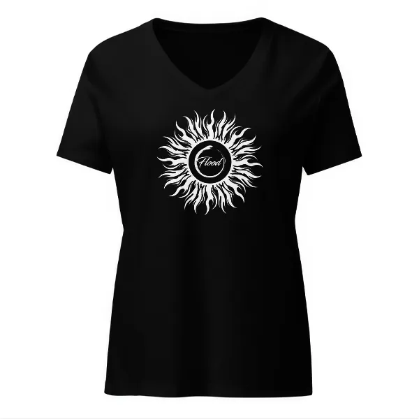 Flood Sun - Ladies • T-shirt • V-neck • Basic