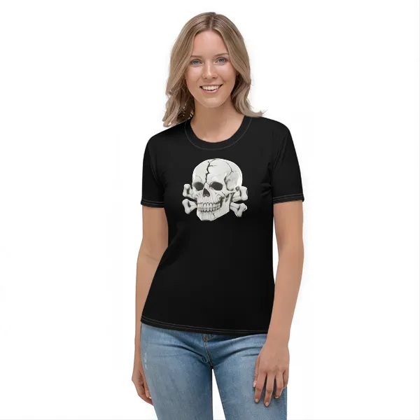 Flood Totenkopf - Ladies • T-shirt • Crew • Basic