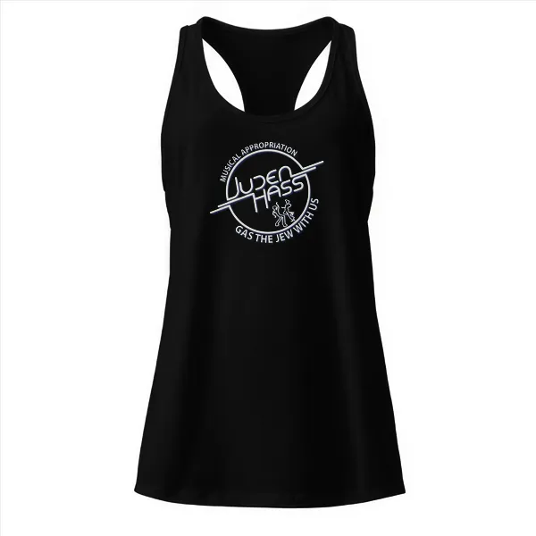 Gas The Jew With Us - Ladies • Razorback Tank • Premium