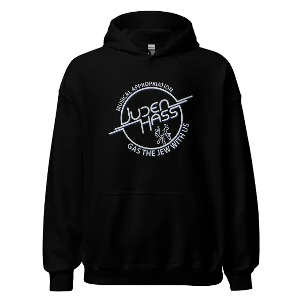Gas The Jew With Us - Mens • Hoodie • Basic
