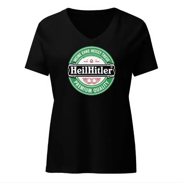 Heil Hitler Beer - Ladies • T-shirt • V-neck • Premium