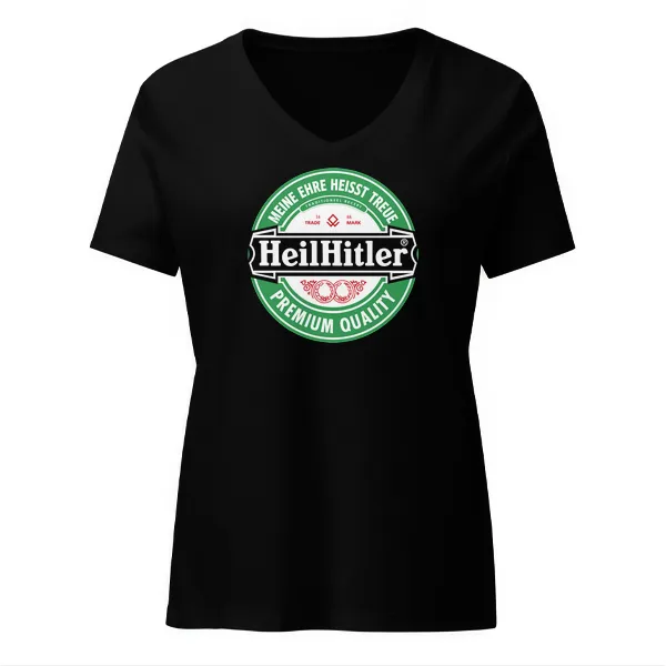 Heil Hitler Beer - Ladies • T-shirt • V-neck • Basic