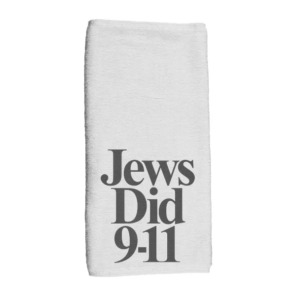 Jews Did 911 - Hand Towel