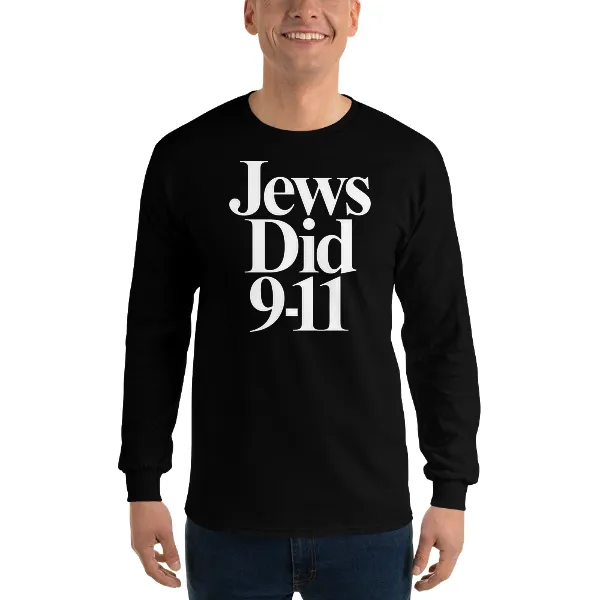 Jews Did 911 - Mens • T-shirt • Long Sleeve • Basic