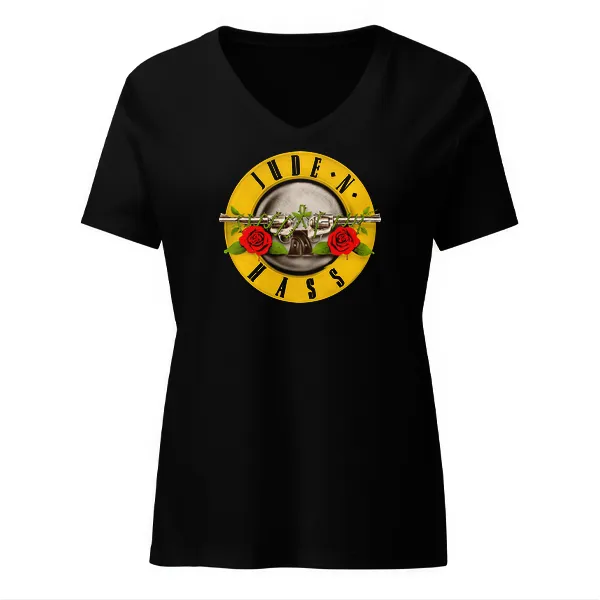 Jude-N-Hass - Ladies • T-shirt • V-neck • Premium