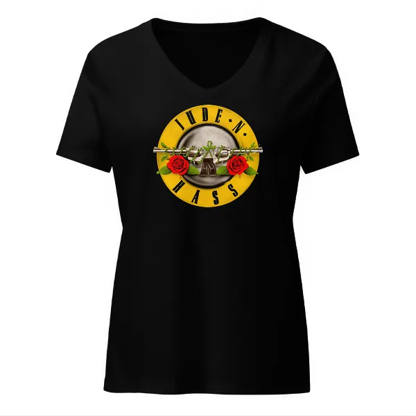 Jude-N-Hass - Ladies • T-shirt • V-neck • Basic