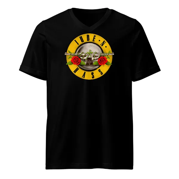 Jude-N-Hass - Mens • T-shirt • V-neck • Basic