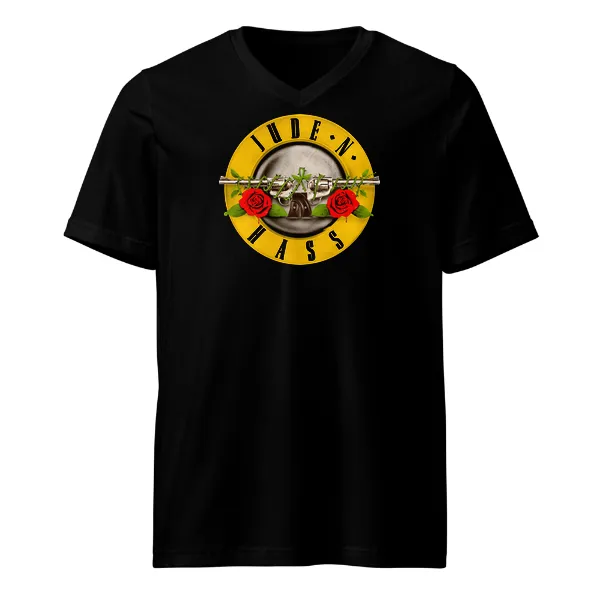 Jude-N-Hass - Mens • T-shirt • V-neck • Premium