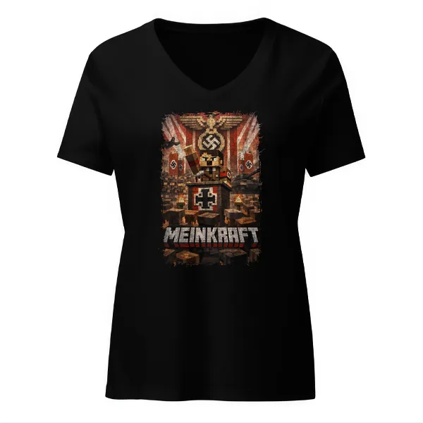 MEINKRAFT - Ladies • T-shirt • V-neck • Premium