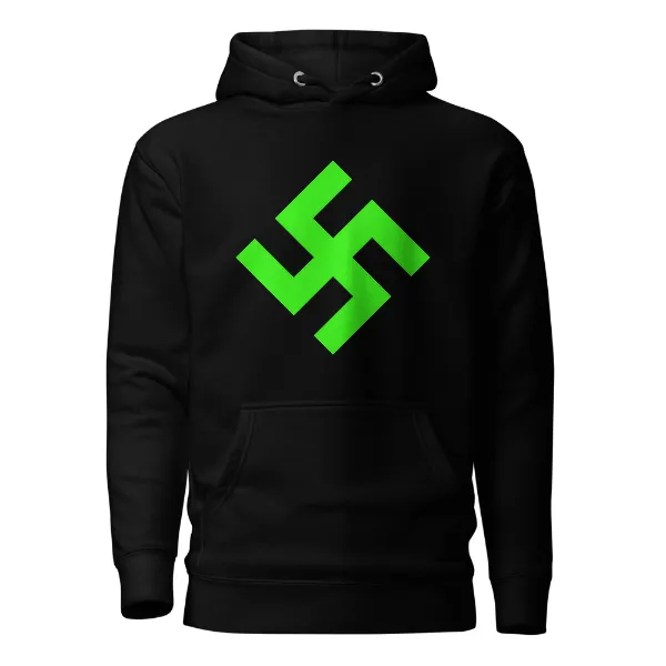 Neon Green Swasika - Mens • Hoodie • Supreme