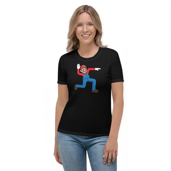 Super Swasi Mario - Ladies • T-shirt • Crew • Basic