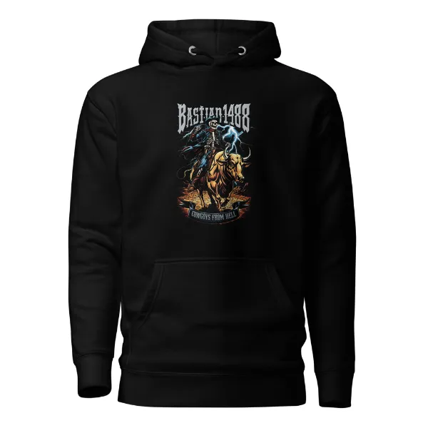 Bastian 1488 Cowgoy From Hell - Mens • Hoodie • Premium