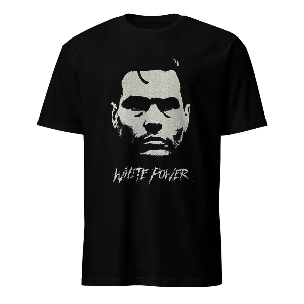 GLR White Power - Mens • T-shirt • Crew • Basic