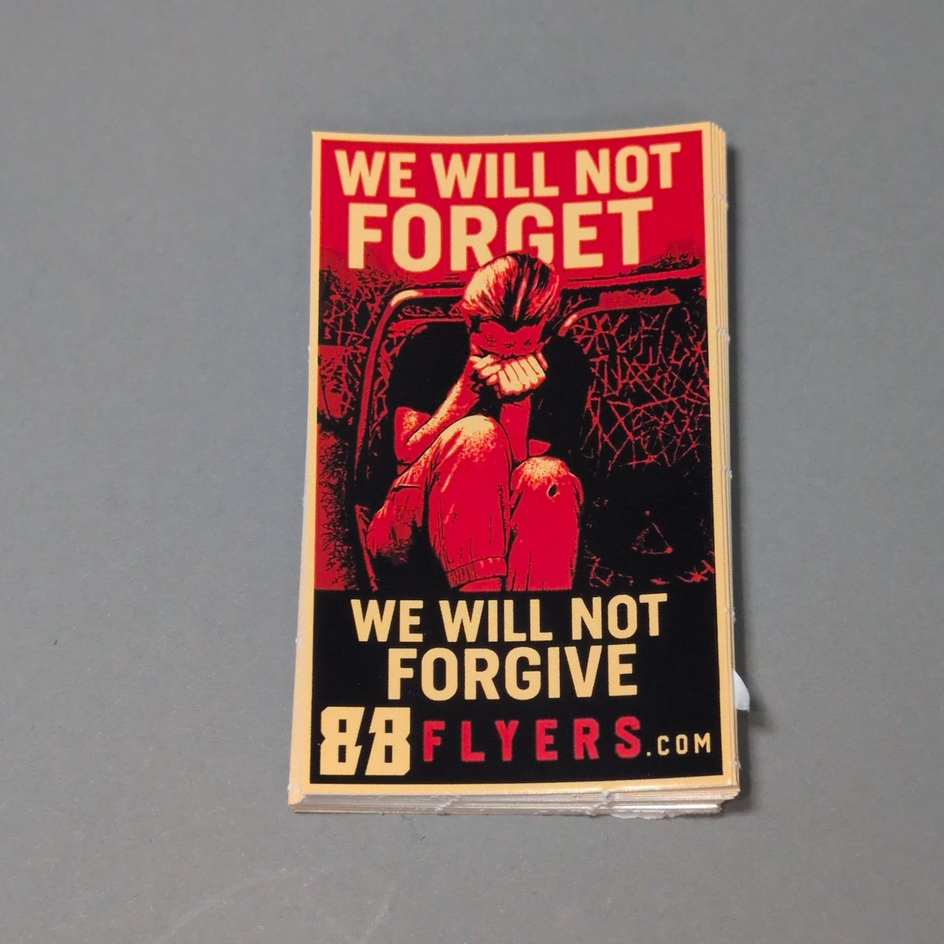 Iryna We Will Not Forget / Forgive • Sticker