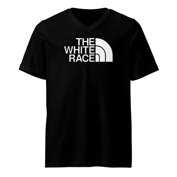 The White Race - Mens • T-shirt • V-neck • Basic