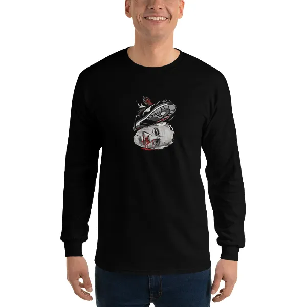 Curbstomp Epstein Pedos - Mens • T-shirt • Long Sleeve • Basic