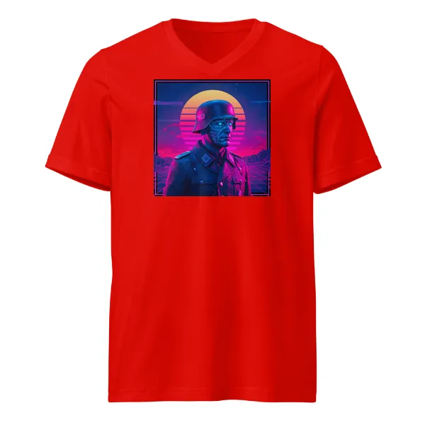 Fashwave Future SS - Mens • T-shirt • V-neck • Basic - Image 3
