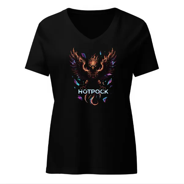 HotPock Pheonix - Ladies • T-shirt • V-neck • Premium