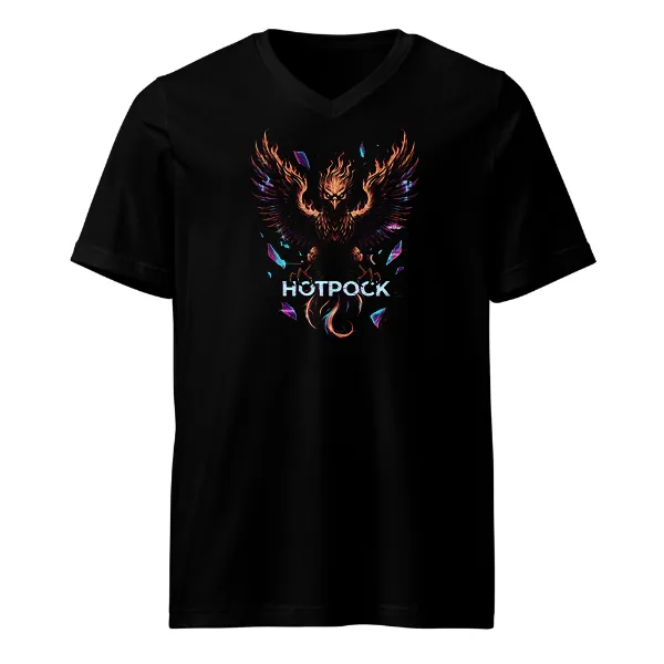 HotPock Pheonix - Mens • T-shirt • V-neck • Premium