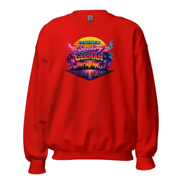 I'd Rather Be Speaking German - Mens • Sweater • Basic - Image 3