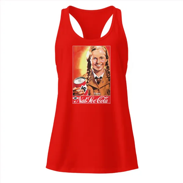 Nat Soc Cola - Ladies • Razorback Tank • Premium - Image 3