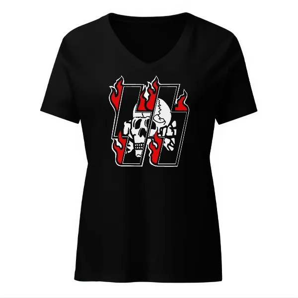 SS Totenkopf - Ladies • T-shirt • V-neck • Premium