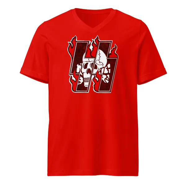 SS Totenkopf - Mens • T-shirt • V-neck • Basic - Image 3