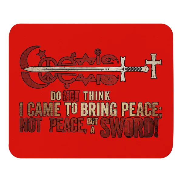 Sword of Christ - Mouse Pad - Image 3