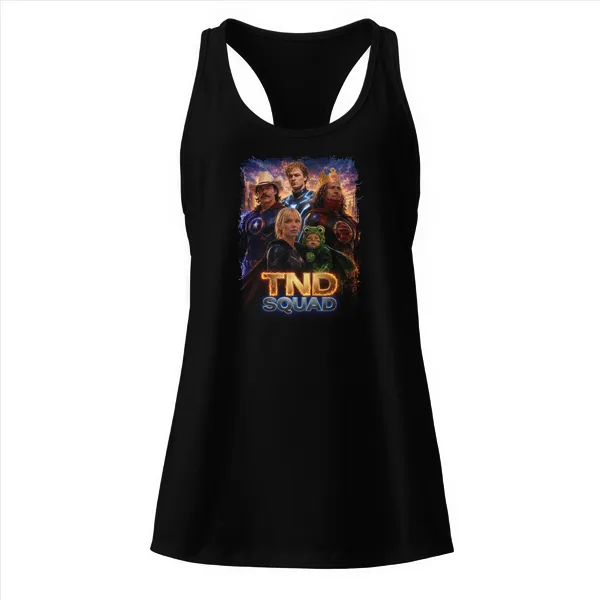 TND Squad - Ladies • Razorback Tank • Premium