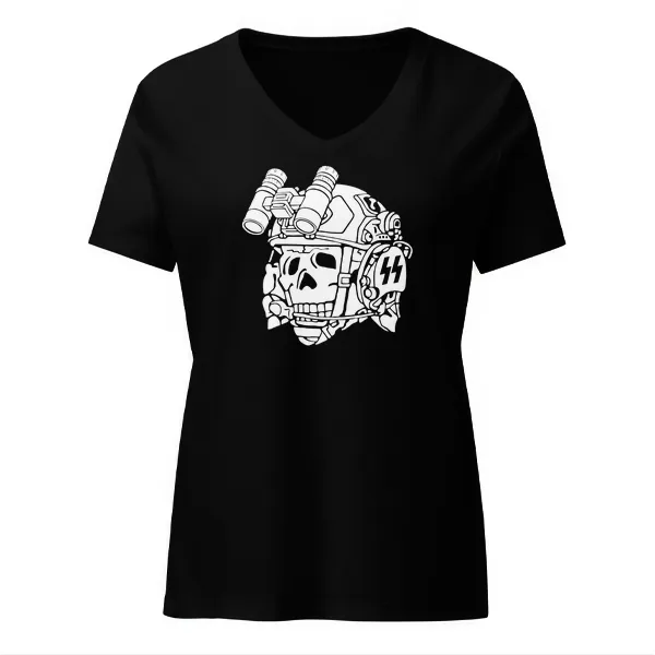 Tactical Totenkopf - Ladies • T-shirt • V-neck • Basic