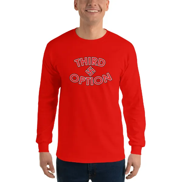 Third Option - Mens • T-shirt • Long Sleeve • Basic - Image 3