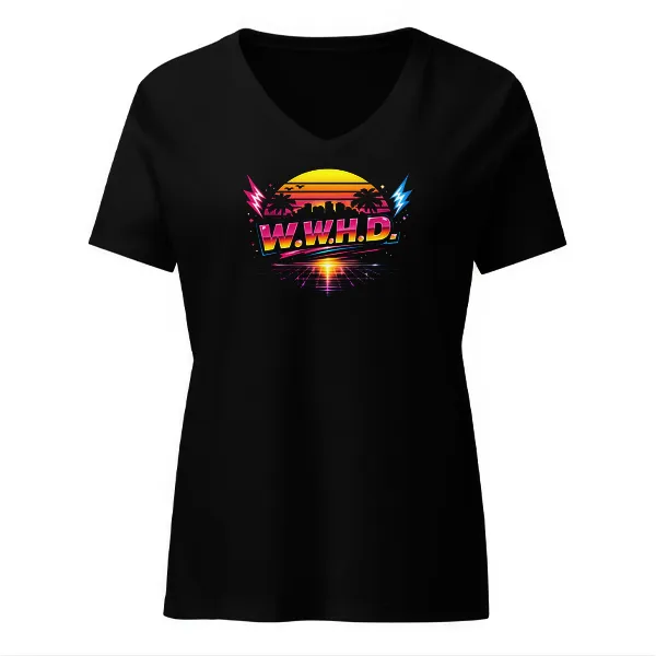 WWHD - Ladies • T-shirt • V-neck • Basic