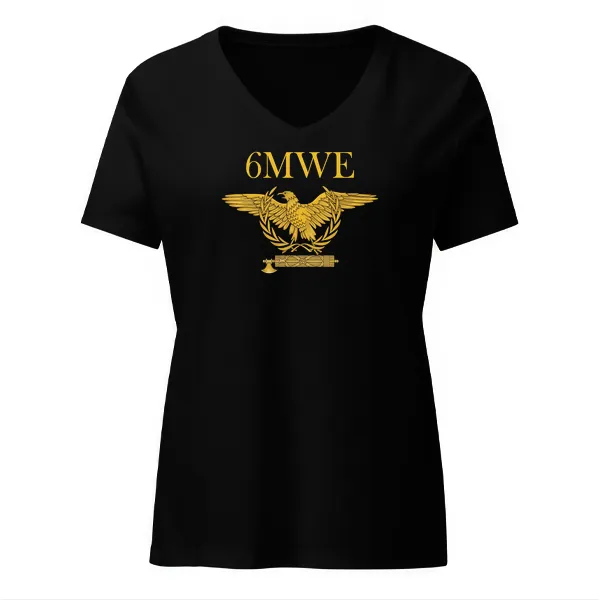 6MWE Eagle - Ladies • T-shirt • V-neck • Basic