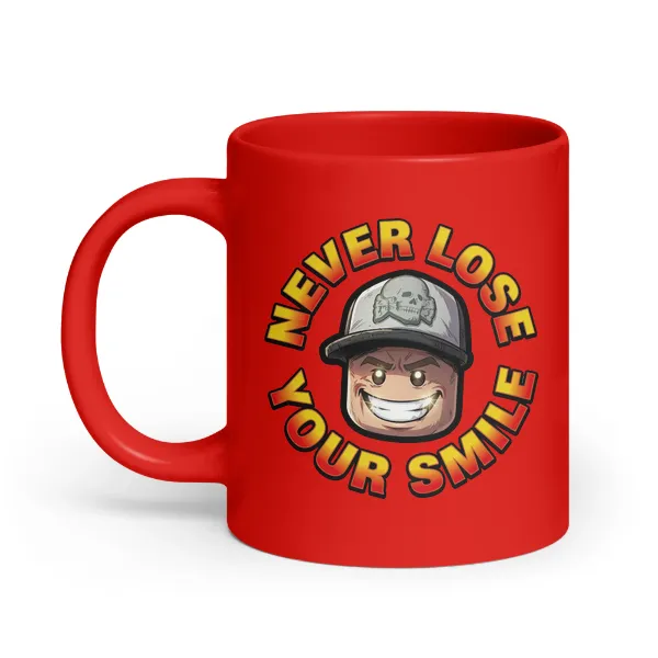 Never Lose Your Smile - Lego Waldo - Coffee Mug - Image 3