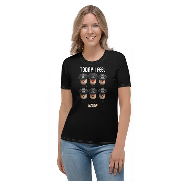 Today I Feel - Ladies • T-shirt • Crew • Basic