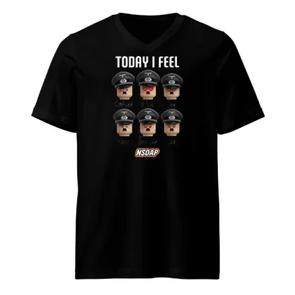 Today I Feel - Mens • T-shirt • V-neck • Premium